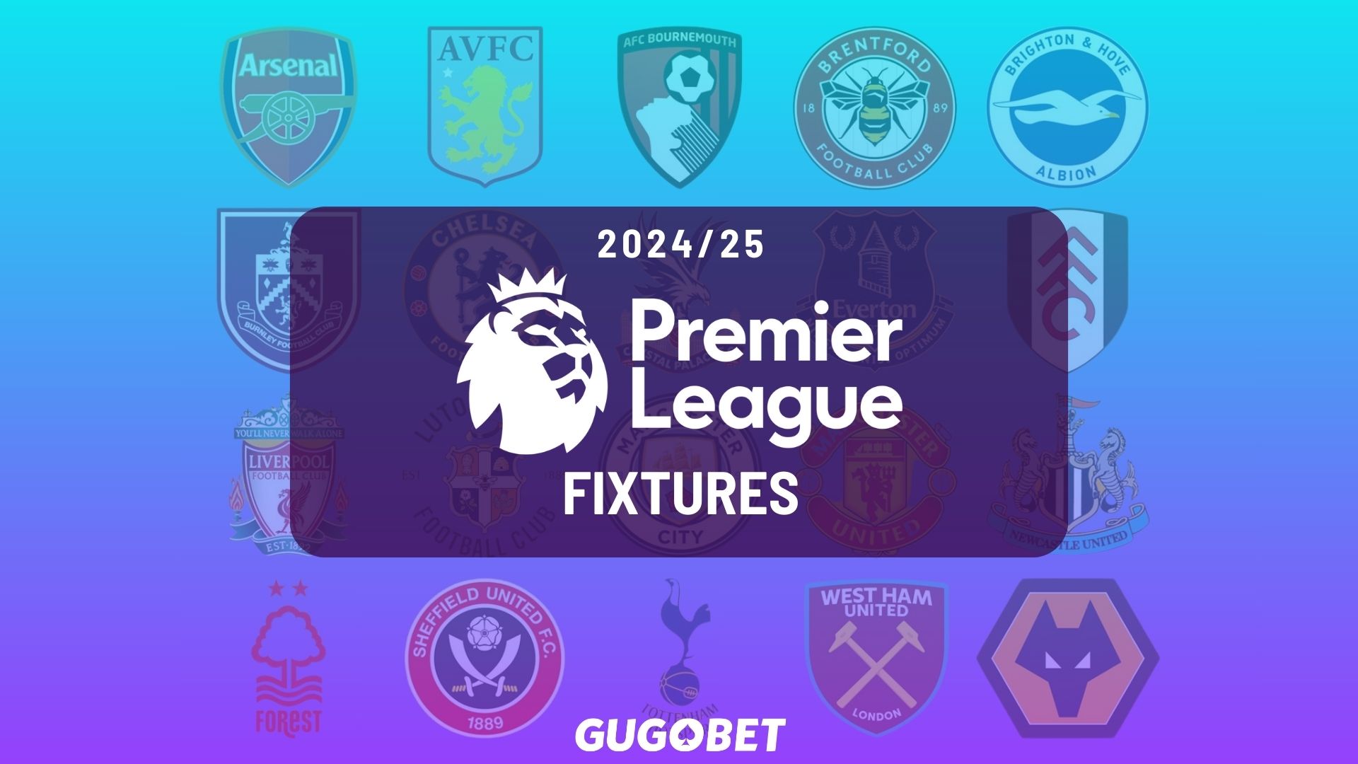 EPL 2024/25 Fixtures