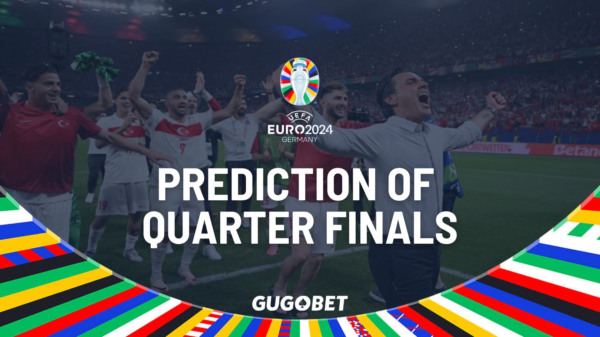 Prediction of the UEFA Euro 2024 Quarter Finals