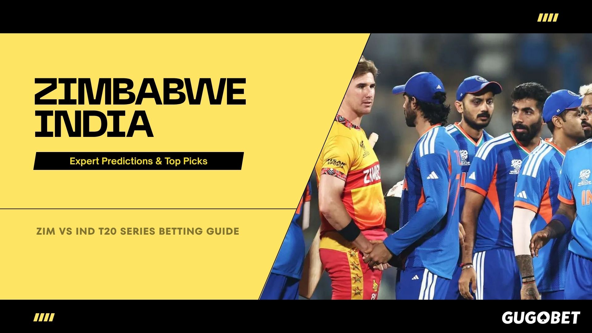 GUGOBET - ZIM v IND Blog Promotional Image